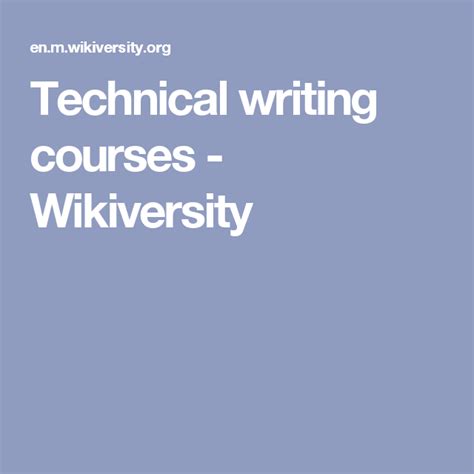 Wikiversity How To Write An Educational Resource Wikiversity Writing Education - Writing Education