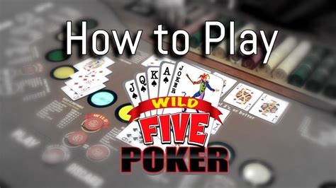 wild 5 poker online free