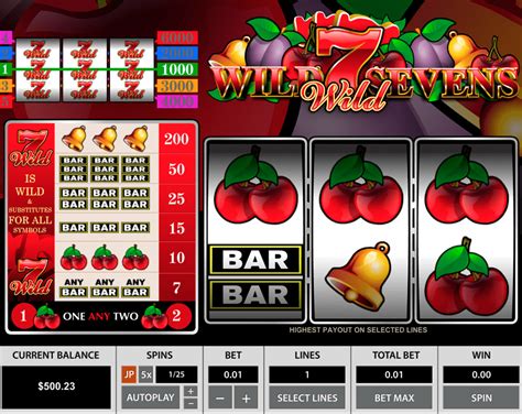 wild 7s slot machine lnsy canada