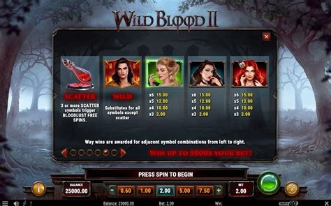 wild blood 2 slot review iild canada