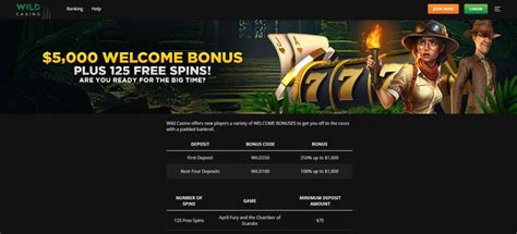 wild casino free spin bonus drsg