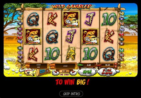 wild gambler slot free djfz
