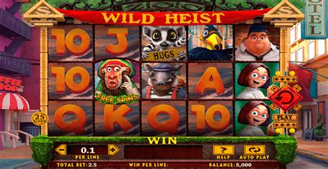 wild heist slot Deutsche Online Casino