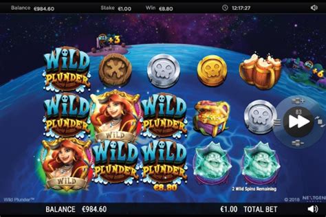 wild plunder slot acao france