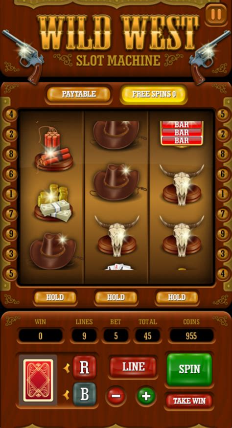 wild west slot machine xrvp