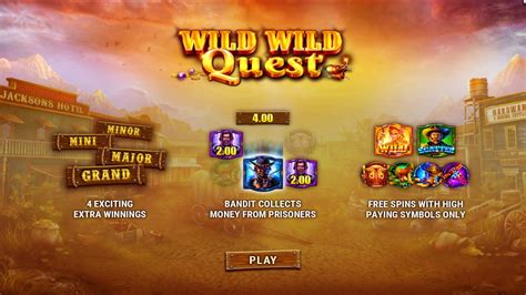 wild wild quest slot Online Casino spielen in Deutschland