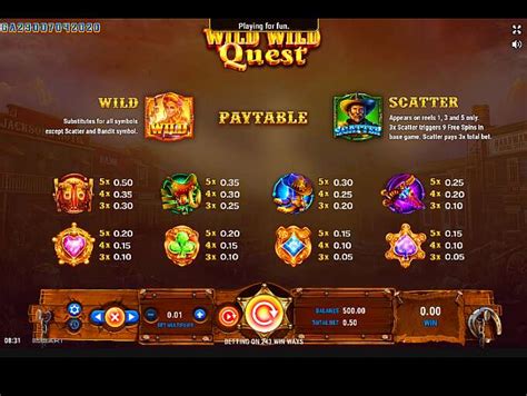 wild wild quest slot gwku belgium