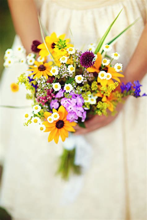 Wildflower Bouquet Photography