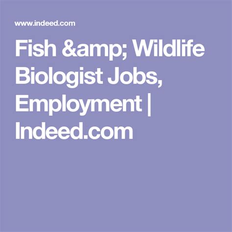 wildlife biology jobs in Town of Millis, MA - Indeed