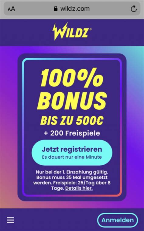 wildz app Top deutsche Casinos