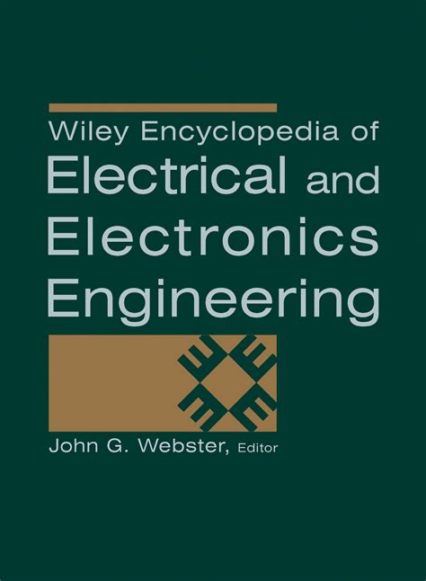 wiley electrical and electronics engineering dictionary
