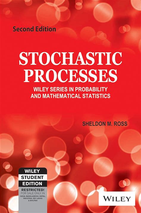 Wiley Stochastic Processes 2nd Edition Sheldon M Ross