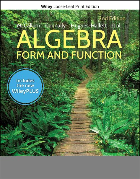 Read Wiley Algebra Form And Function 