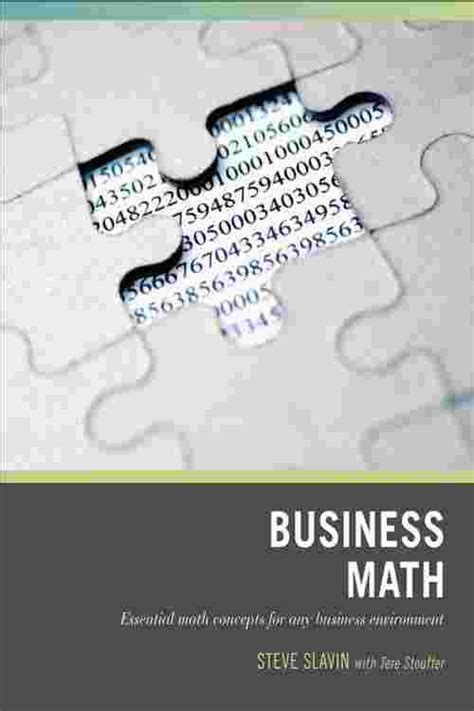Read Online Wiley Pathways Business Math By Steve Slavin 