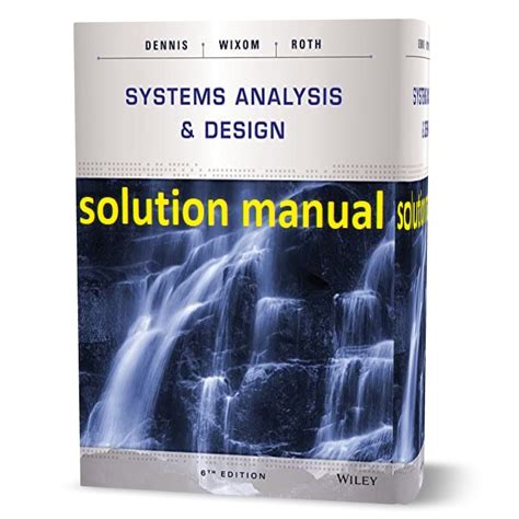 Read Wiley System Analysis Design Solution Manual Cxtech 