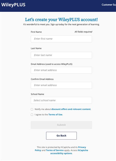 Wileyplus Account
