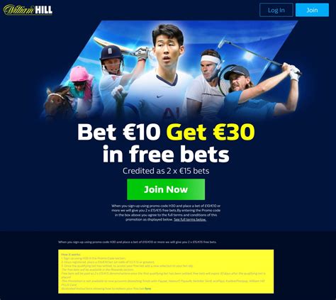 will hill free bets