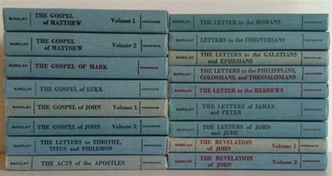 William Barclay Commentary