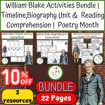 william blake biography timeline examples