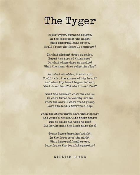 William Blake Poems