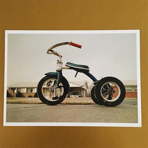 william eggleston photography tricycle motorcycle