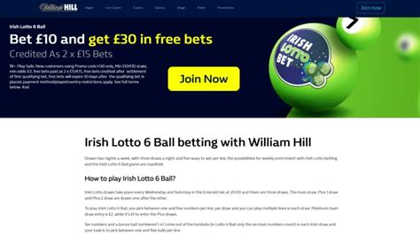 william hill bookmakers irish lottery results