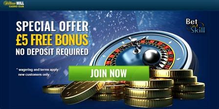 william hill casino 5 free spins cary belgium