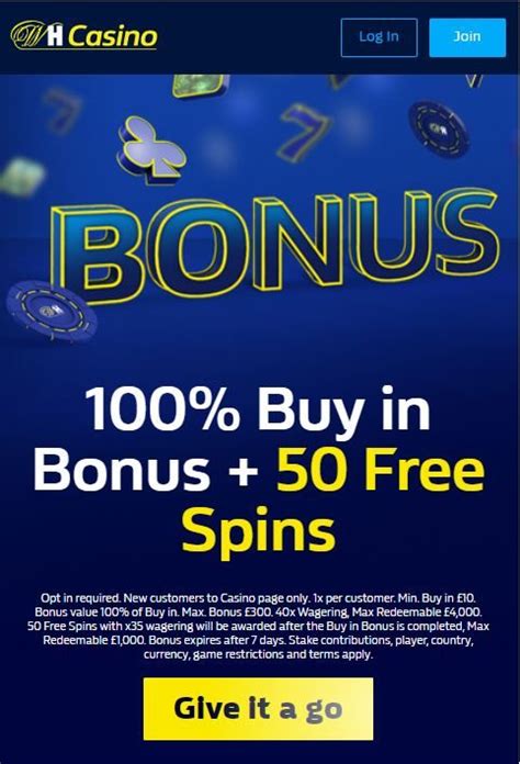 william hill casino bonus code xrcr canada