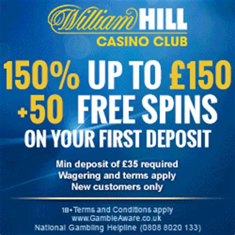 william hill casino voucher codes