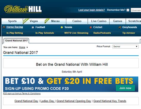 william hill each way terms grand national