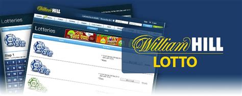 william hill lottery results