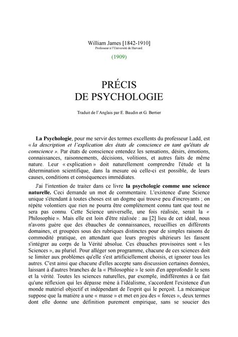 william james professeur a l universita c harvard