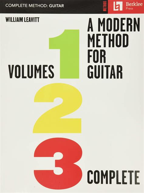 William Leavitt Modern Method For Guitar