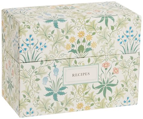 William Morris Recipe Box
