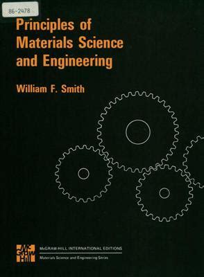 Read Online William F Smith Principles Of Materials Science Engineering 