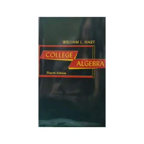 Full Download William Hart College Algebra 4Th Edition Solution 
