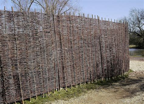Willow Fence Panels Hurdle Fencing Made By Musgrove Garden Fence Gates - Garden Fence Gates