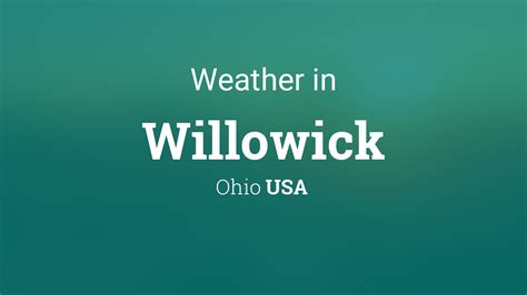 willowick ohio weather