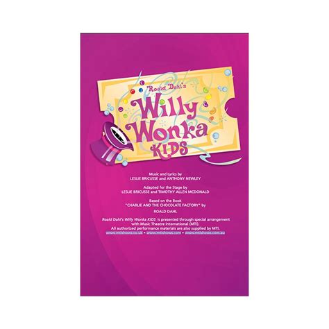 Willy Wonka Kids Script