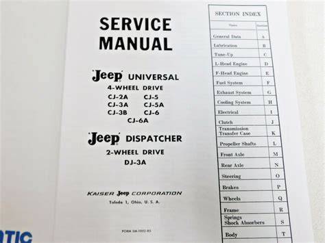willys jeep service manual