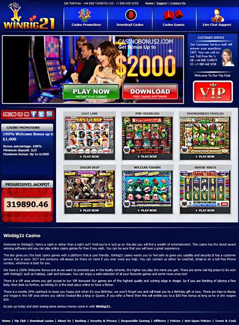 win big 21 casino qykp canada