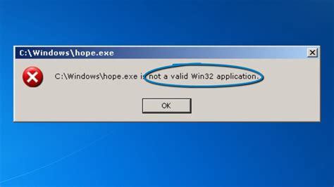win32 application windows xp
