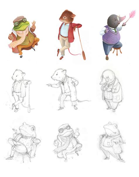 Wind In Willows Characters
