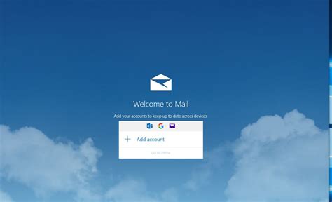 windows 10 mail app not working after update
