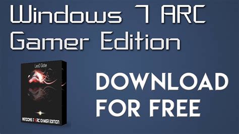 windows 7 arc gamer edition x86