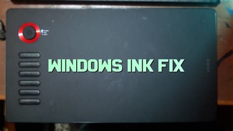 windows ink not working #1239 - Github