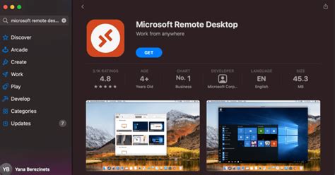 windows remote desktop mac