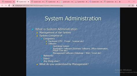 windows system administration tutorial