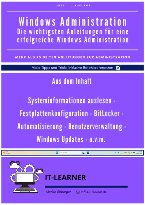 windows system administration tutorial free