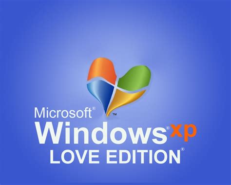 windows xp love